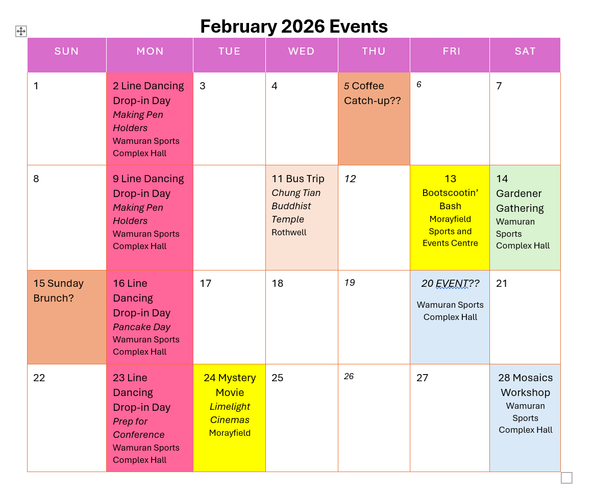 February 2026 Calendar
