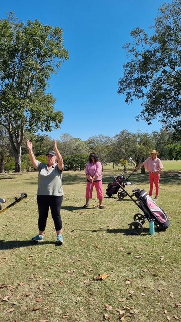 Gael and the ladies enjoyed a great day out at golf.