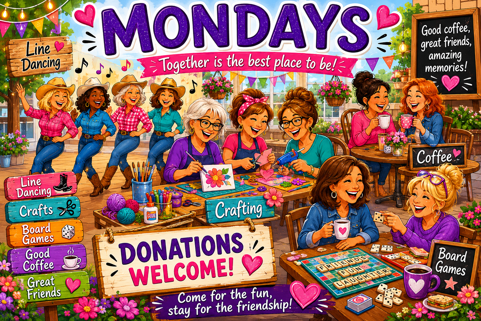 Drop-In Day including Line Dancing