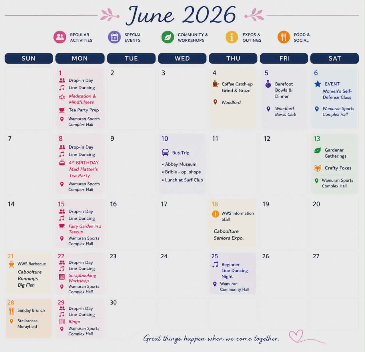 June 26 Calendar