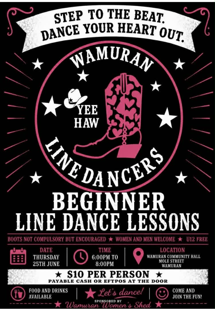 Wamuran Beginner Line Dance Lessons