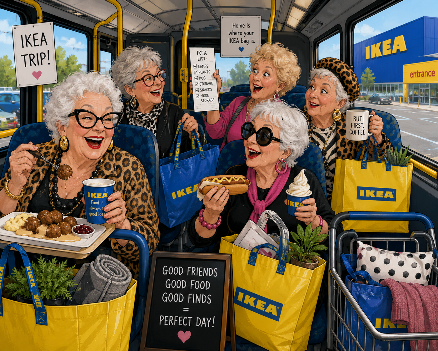 Bus Trip - Ikea