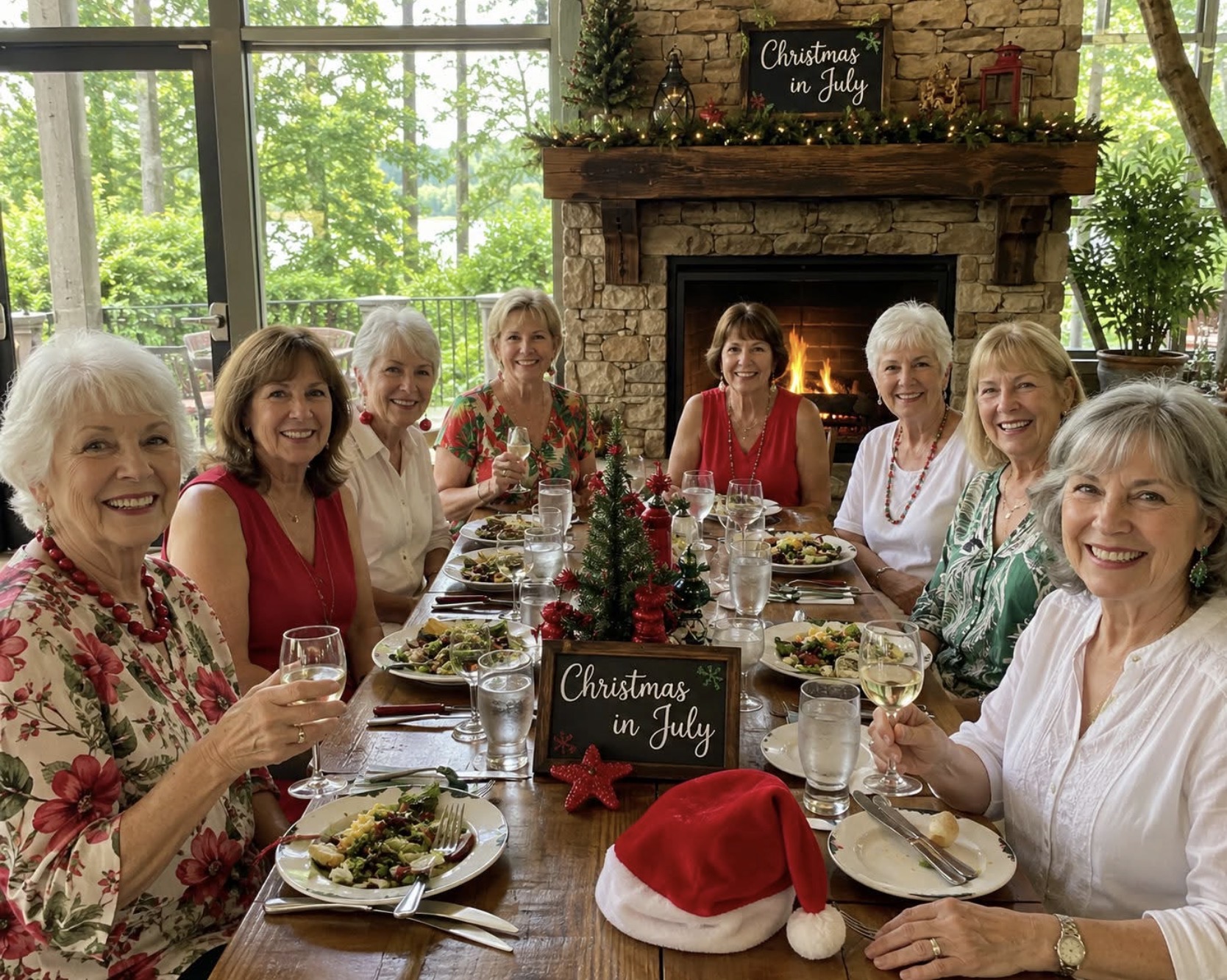 Christmas in July Lunch